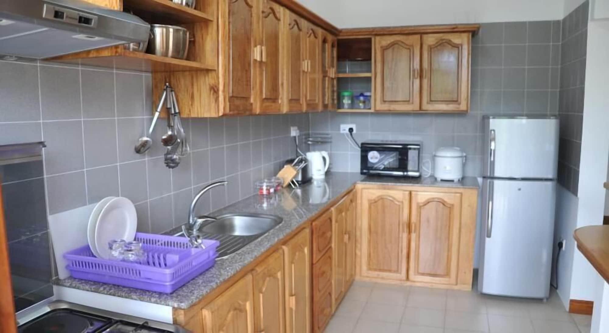 La Fontaine Holiday Apartment Bel Ombre Eksteriør bilde